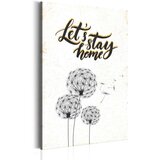  Slika - My Home: Let's stay home 80x120 Cijene
