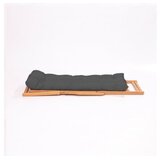 Hanah home vrtna stolica 66x110x48cm sivo-bež | Eponuda.ba