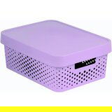 Curver Zaboj za shranjevanje Infinity (11 l, perforiran, roza) | Shoptok.si