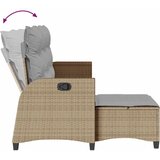  3-dijelni set vrtnih sofa od poliratana s jastucima bež L | shoptok.hr