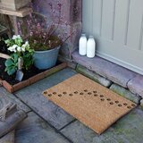 Artsy Doormats Predpražnik iz kokosovih vlaken 40x60 cm Paw Prints – | Shoptok.si