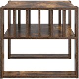  Klubska miza Dimljeni oreh 66 x 49,5 x 45 cm Konstruiran les, (5000120330) | Shoptok.si