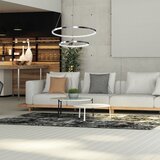  LED luster na sajli HOOP LED/51W/230V prečnik 60 cm 4000K sjajni hrom | Eponuda.com