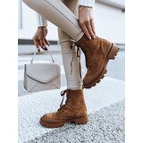 DStreet Botki damskie LOVED kamelowe | Shoptok.si