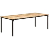  Jedilna miza 220x100x76 cm trden mangov les | Shoptok.si