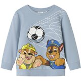 name it Sweater majica 'NMMJAAKO PAW' golublje plava / karamela / žuta / bijela Cijene