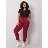 BASIC Feel Good Sweatpants-RV-DR-6300.19-burgundy | Shoptok.si
