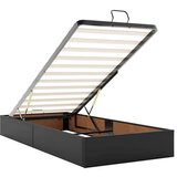  Otomanski okvir kreveta bez madraca crni 100x200cm umjetne kože | shoptok.hr