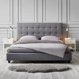 Bessagi Home Oblazinjena Postelja Frederico, Siva, 180 X 200 Cm | Shoptok.si