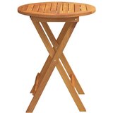  Stol za vrt Prirodna 60 x 60 x 72 cm Čvrsto drvo akacije | Eponuda.com