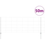 vidaXL Ograde s postovima 11 kom U-kanal 80 cm Galvanizirani čelik | shoptok.hr