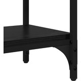  Konzolna stolica s ladicama Crni hrast 100 x 39 x 78,5 cm | shoptok.hr