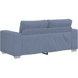  Dvosjed Plavi 180x77x82 cm Korduro tkanina | shoptok.hr