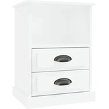  Noćni ormarići 2 kom visoki sjaj bijeli 43x36x60 cm | Eponuda.com