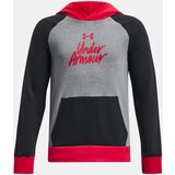 Under Armour Pulover UA Rival Fleece Script CB HD-BLK - Boys | Shoptok.si