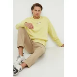 Calvin Klein Jeans Dukserica za muškarce, boja: zelena, s aplikacijom