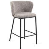 Kave Home Sivi barski stoli v kompletu 2 ks (višina sedeža 65 cm) Ciselia – Cene