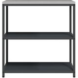  Kuhinjsko skladištenje s policom Antracit 90 x 50 x 92 cm Čelik | shoptok.hr