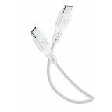 Cellular Line Kabel 5A, 45W, USB-A na USB-C, 120cm, Bijeli, (8018080387258) | shoptok.hr
