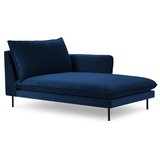 Cosmopolitan Design Modri žametni ležalnik (desni kot) Vienna - Cosmopolitan Design | Shoptok.si