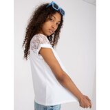 RUE PARIS Blouse-RV-BZ-7841.29-white | Shoptok.si