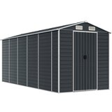 vidaXL Vrtna lopa antracit 191x470x198 cm pocinkano jeklo, (20956255) | Shoptok.si