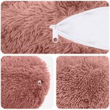  Presvlaka za jastuk 2 pcs HEERLEN Ružičasta Ø 15 x 40 cm | shoptok.hr