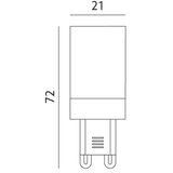 LED sijalica G9/6W/230V 3000K | Eponuda.com