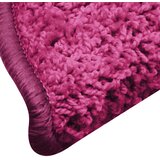  Prostirke za stepenice 15 kom 56x17x3 cm ružičaste poluokrugle | shoptok.hr