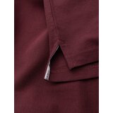 Ombre Men's BASIC single-color pique knit polo shirt - maroon | shoptok.hr
