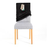 Restilo Črne raztegljive prevleke v kompletu 4 ks za stol 48 cm Sento – | Shoptok.si