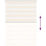 vidaXL zebra senčilo bež marmor 95x150 cm tkanina širina 90,9 cm | Shoptok.si
