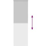 vidaXL Rolo zatemnjena svetlo siva 65x230 cm tkanina širina 60,7 cm | Shoptok.si