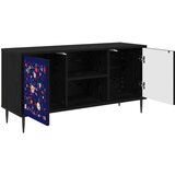  ormar MAINZ 102 x 33 x 51 cm Crni hrast Konstruirano drvo | shoptok.hr