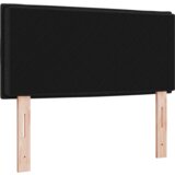 vidaXL LED naslonjalo črtna zasnova črn 100 cm tkanina | Shoptok.si