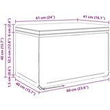  Stolica Ružičasta 61 x 41 x 40 cm Svileni i Fino Radeći Drvo | shoptok.hr