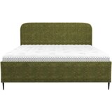 MID.YOU OBLAZINJENA POSTELJA 180 cm x 200 cm , les, tekstil, leseni material zelena | Shoptok.si