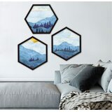 Wallity Uokvirena slika 6GEN146939, 35x35 cm, 3 dijela | Eponuda.ba
