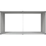  Sadilica Svijetlo siva 195 x 100 x 75 cm Cinkani čelik | shoptok.hr