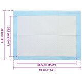  Netkano blago za pasjo trening blazino 400 pcs Modra in bela, (5000240570) | Shoptok.si