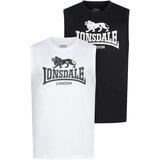 Lonsdale Men's sleeveless t-shirt regular fit double pack Cijene