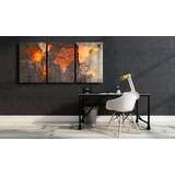  Slika - World Map: Rusty World 120x60 | shoptok.hr