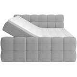 Premium Living Postelja Boxspring Brisbane, Svetlo Siva, 120x200 | Shoptok.si