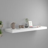 vidaXL plutajuća zidna polica bijela 80 x 23,5 x 3,8 cm MDF Cijene