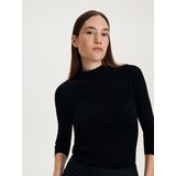 Reserved bluza iz viskoze - črna Cene