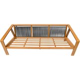 Aluminijska vrtna garnitura 2 sofe + fotelja + stol | Shoptok.si