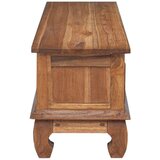 TV stalak s ladicama Smeđa 110 x 35 x 40 cm Čvrsto teak drvo | shoptok.hr