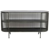 Light & Living Crna metalna niska komoda 149x80 cm Yinthe - | shoptok.hr