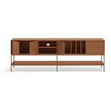 Teulat Opečnato oranžna TV omarica 220x74x45 cm Platt – | Shoptok.si
