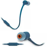 Jbl tune 110 in-ear slušalke z mikrofonom, modre